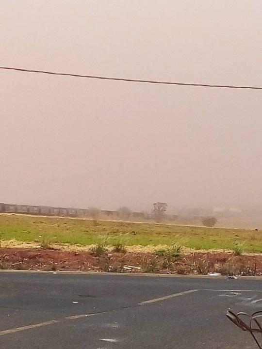 Foto 10 de 13 — Tempestade de areia cobre o céu de Araraquara: veja fotos